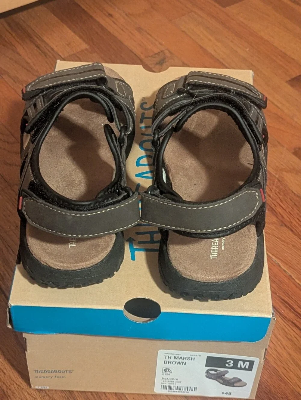 Boys Thereabouts Sandals, Size 3